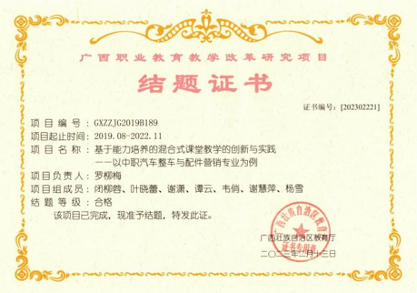 结题证书6