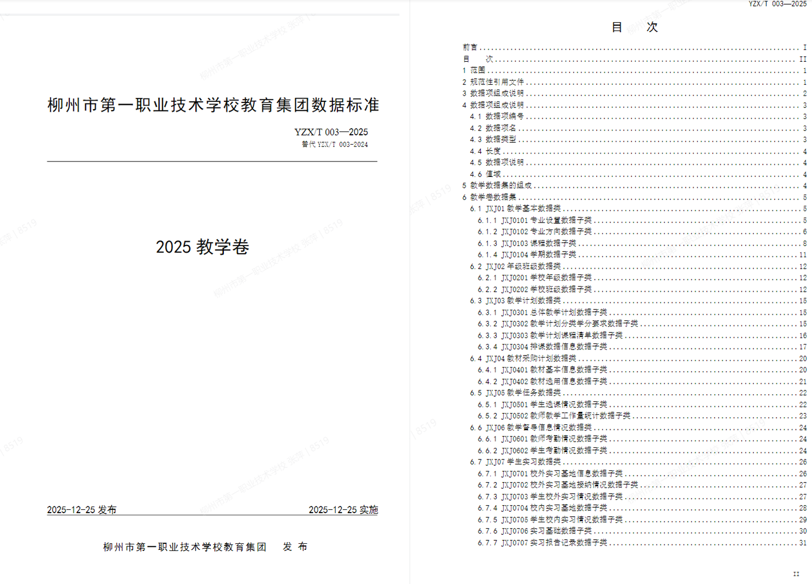 数据标准2025版