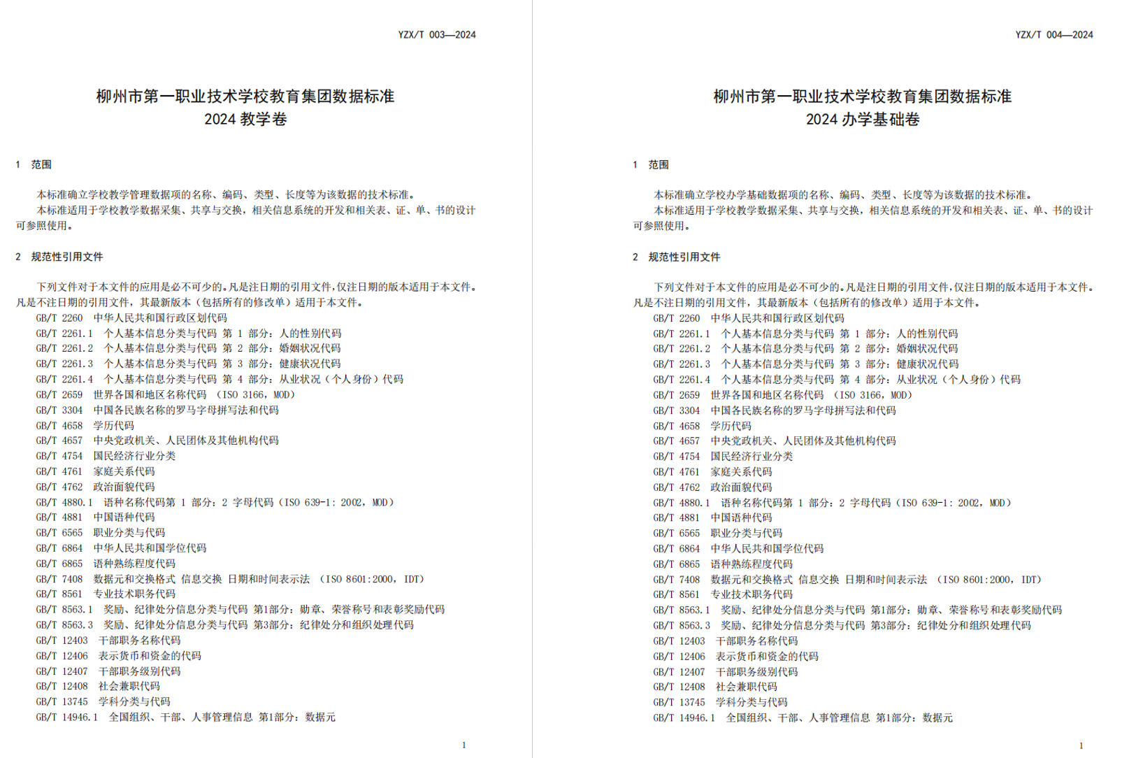 学校教育集团数据标准